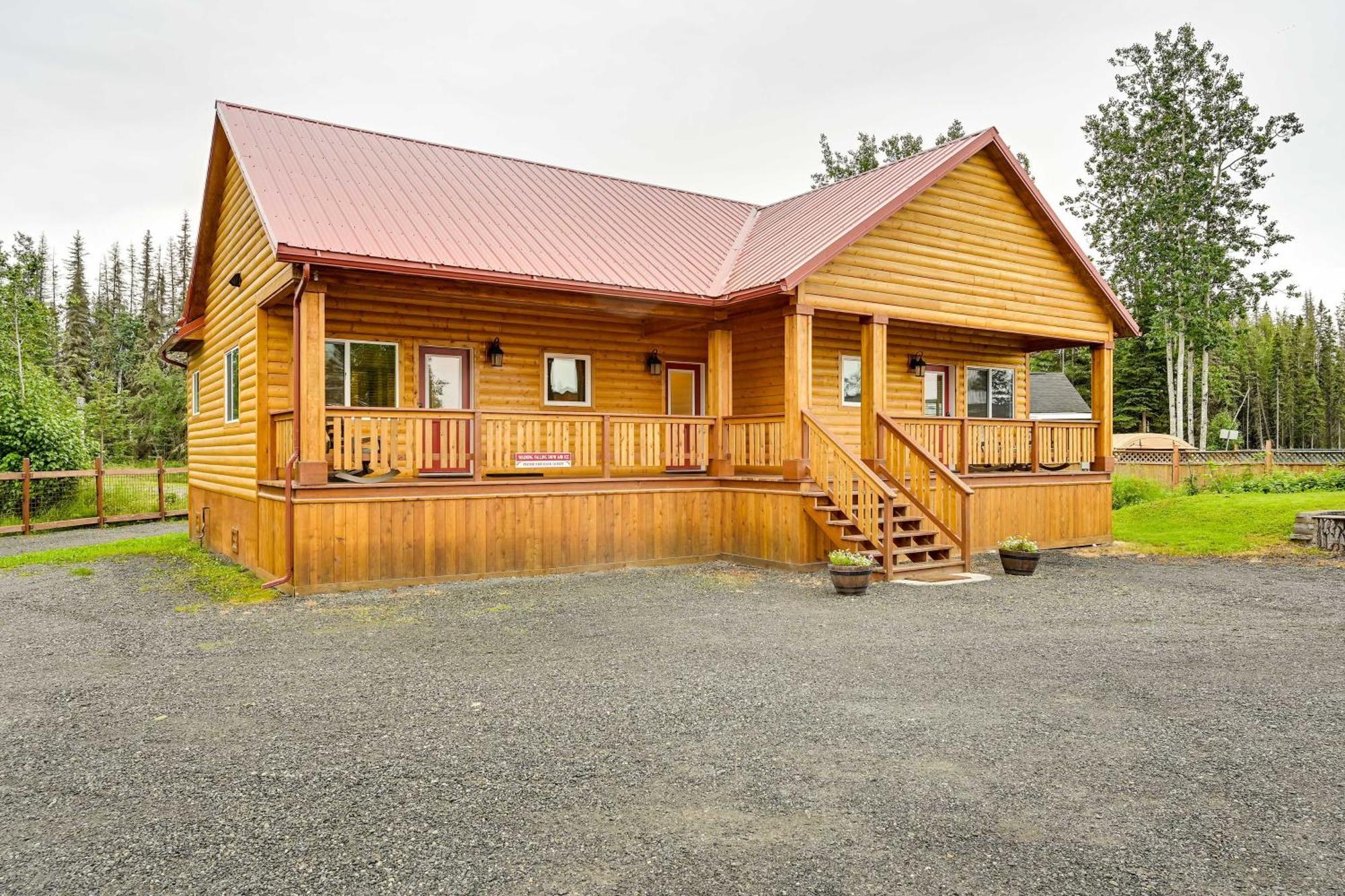 Fishermans Cabin In Soldotna Near Kenai River! Εξωτερικό φωτογραφία
