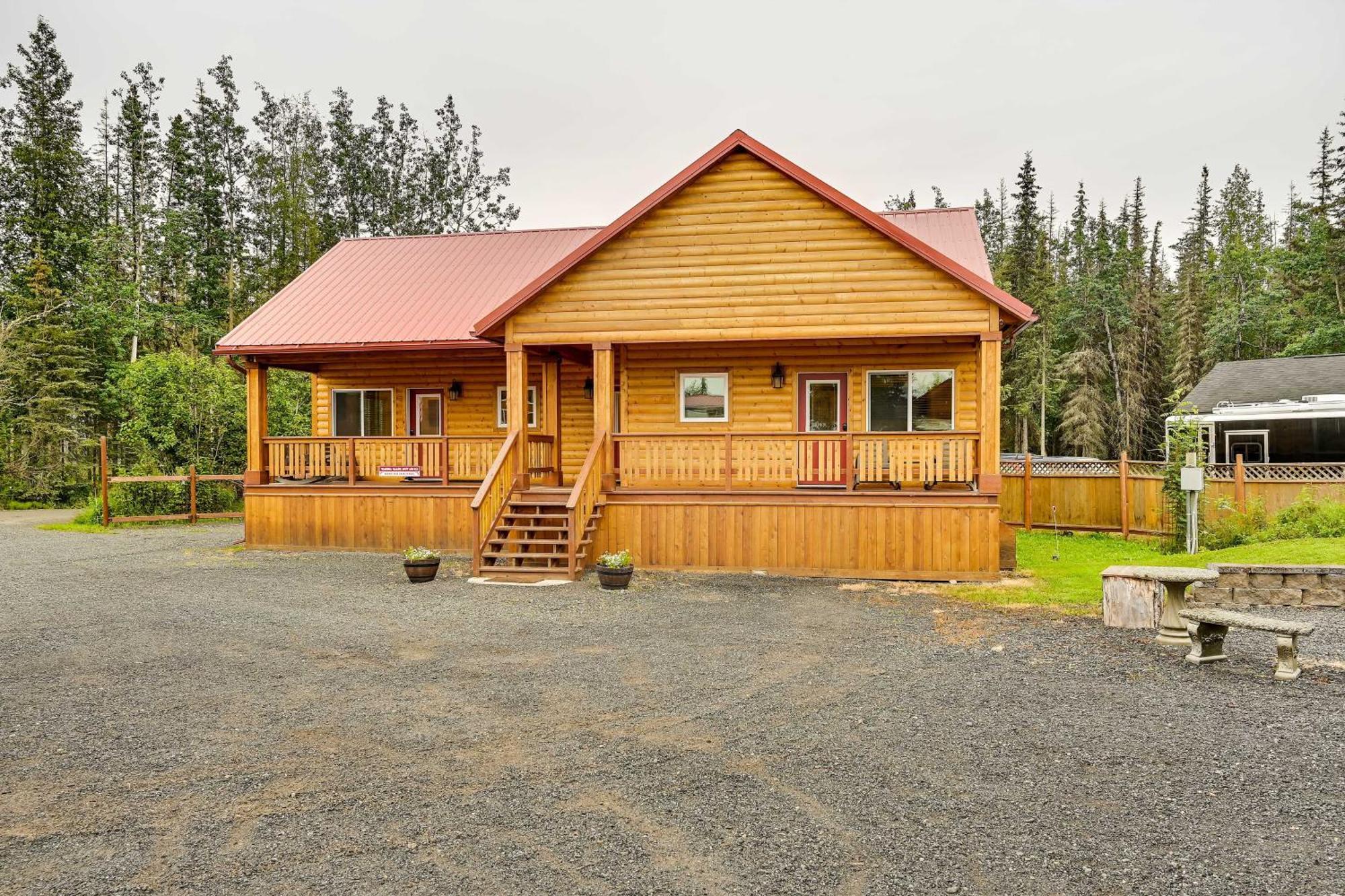 Fishermans Cabin In Soldotna Near Kenai River! Εξωτερικό φωτογραφία